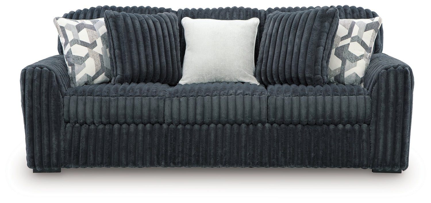 Midnight-Madness Sofa, Loveseat and Oversized Chaise - 98105U2