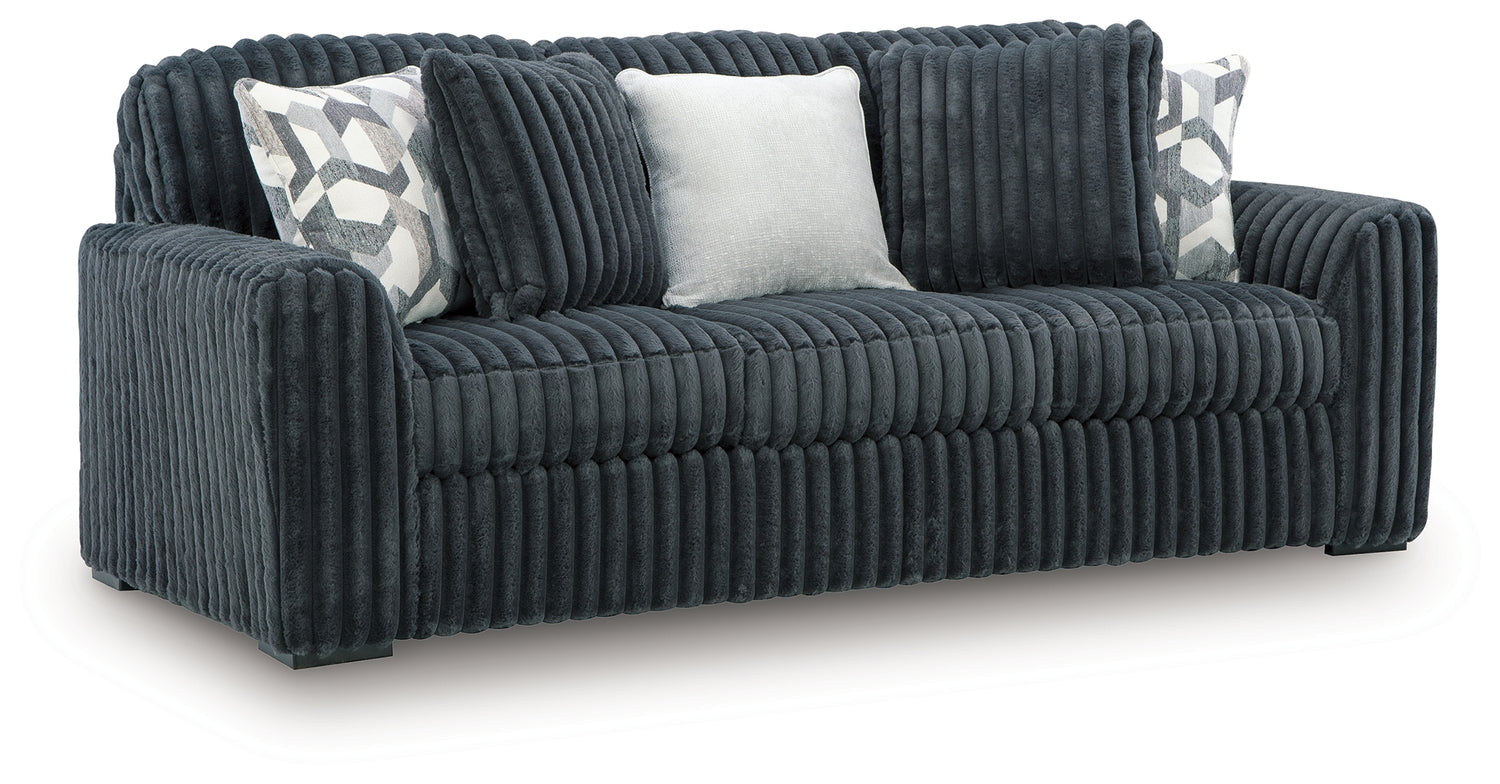 Midnight-Madness Sofa, Loveseat and Oversized Chaise - 98105U2
