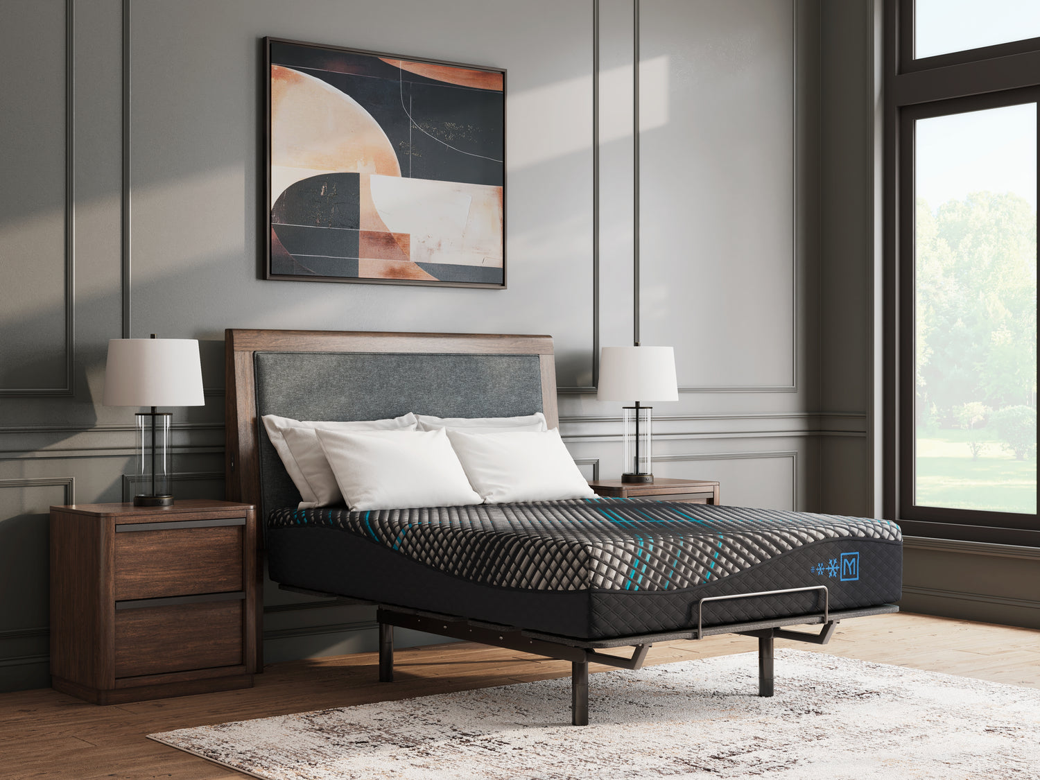 Millennium 2.0 Foam 12 Inch Black King Mattress - M31141