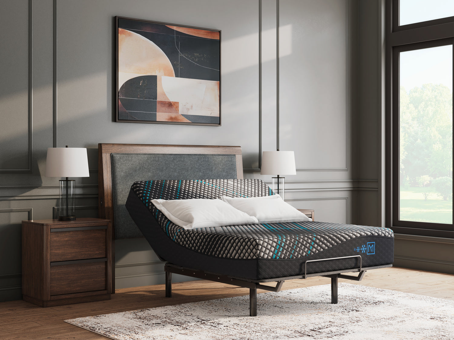 Millennium 2.0 Foam 12 Inch Black King Mattress - M31141