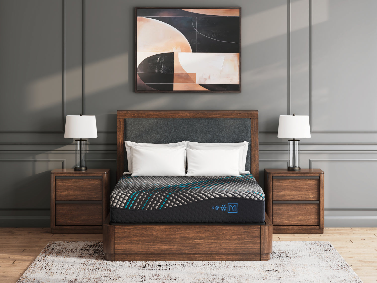 Millennium 2.0 Foam 12 Inch Black Twin XL Mattress - M31171