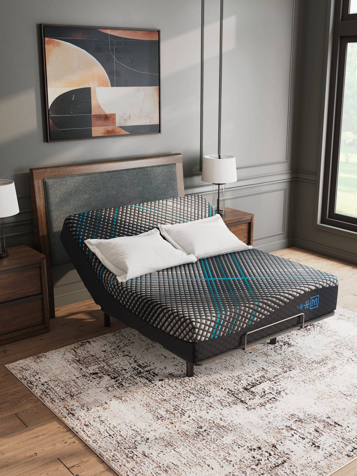 Millennium 2.0 Foam 12 Inch Black Twin XL Mattress - M31171