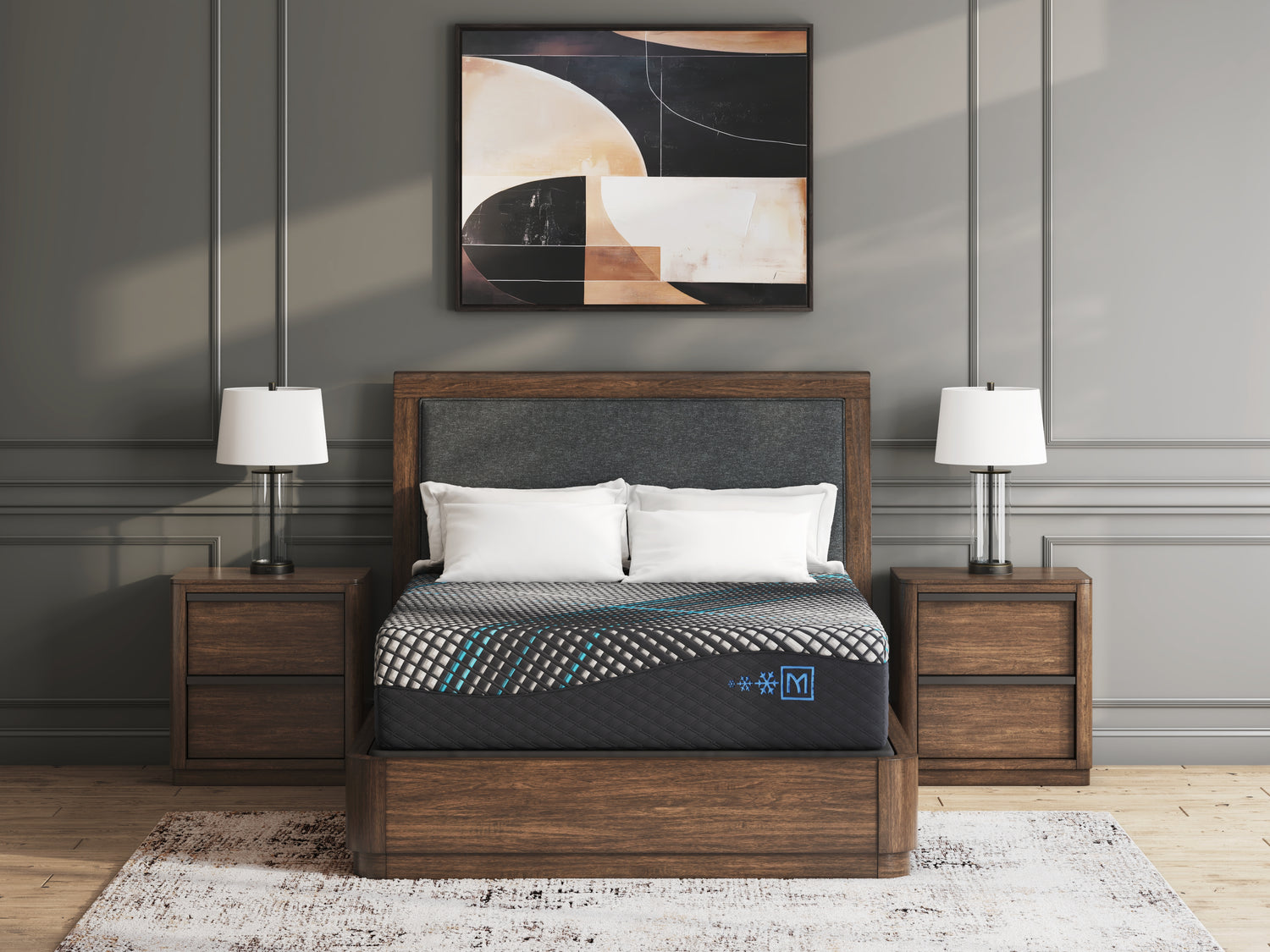 Millennium 2.0 Foam 14 Inch Black California King Mattress - M31251