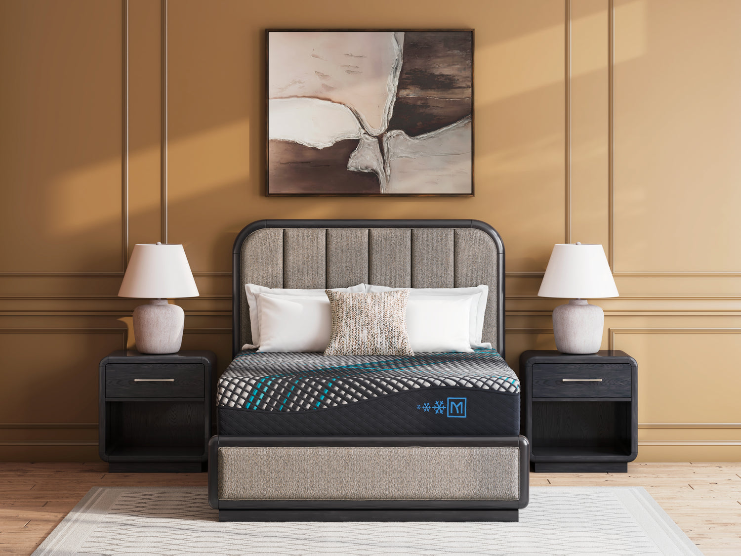 Millennium 2.0 Hybrid 12 Inch Black Queen Mattress - M31331