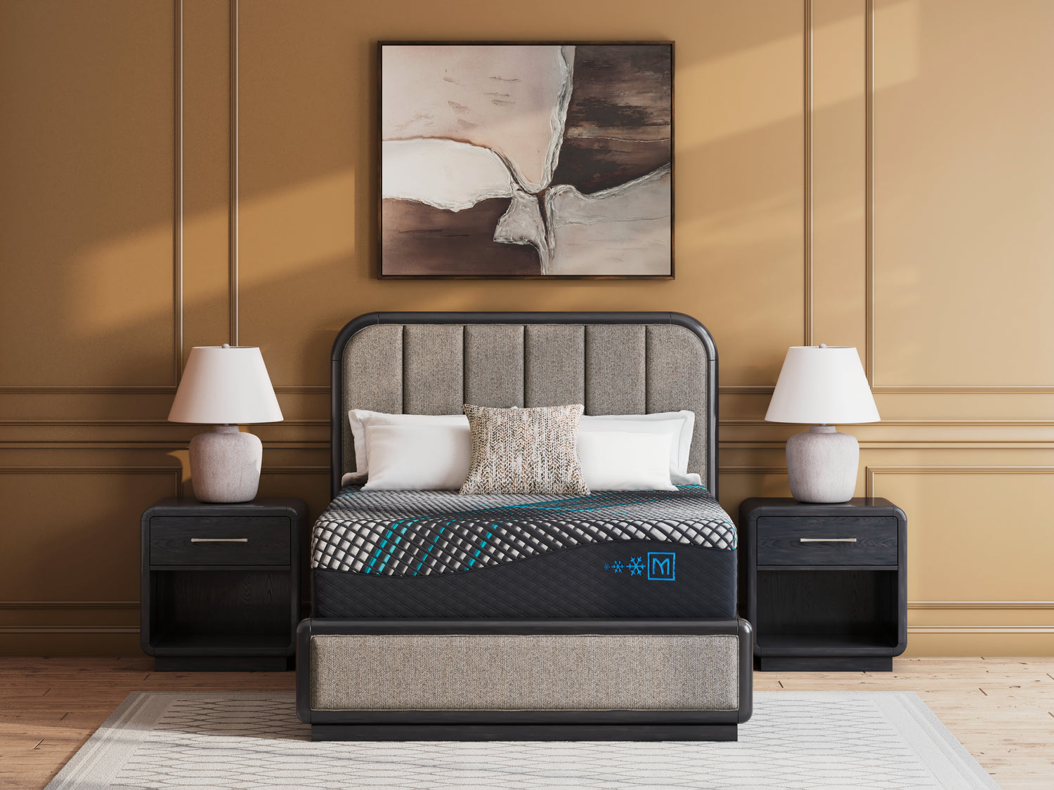 Millennium 2.0 Hybrid 14 Inch Black California King Mattress - M31451