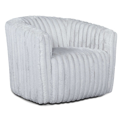 Mira Light Grey Velvet Swivel Chair - SCH03500301