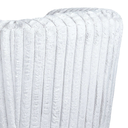 Mira White Velvet Swivel Chair - SCH03500302