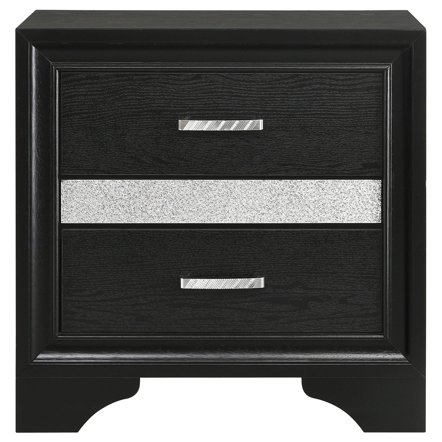 Miranda 4-piece Full Bedroom Set Black - 206360F-S4
