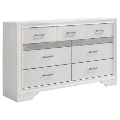 Miranda 4-piece Full Bedroom Set White - 205110F-S4