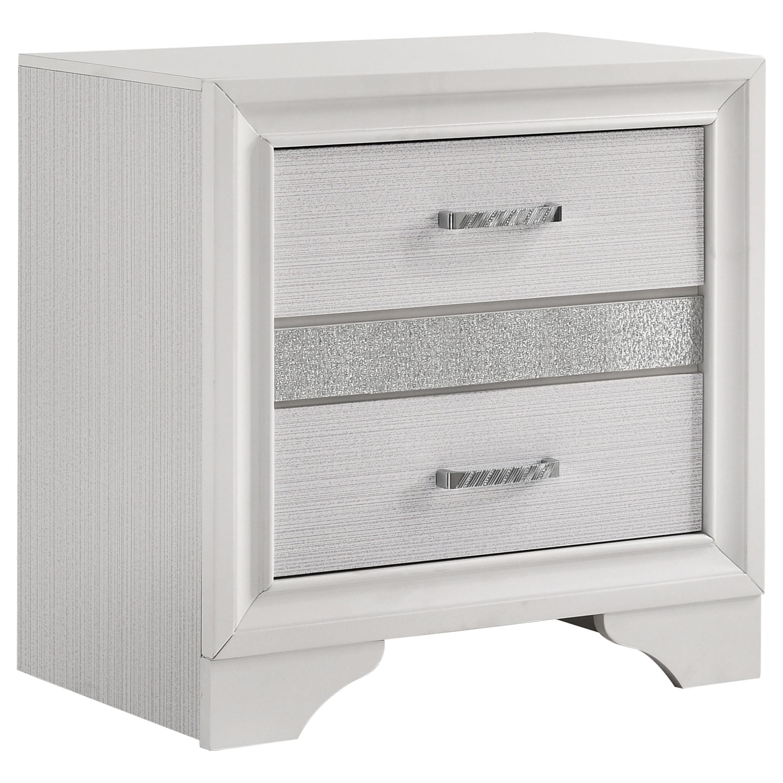 Miranda 5-piece Eastern King Bedroom Set White - 205110KE-S5