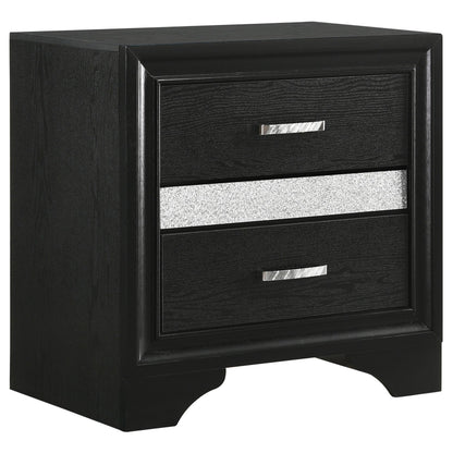 Miranda 5-piece Queen Bedroom Set Black - 206360Q-S5
