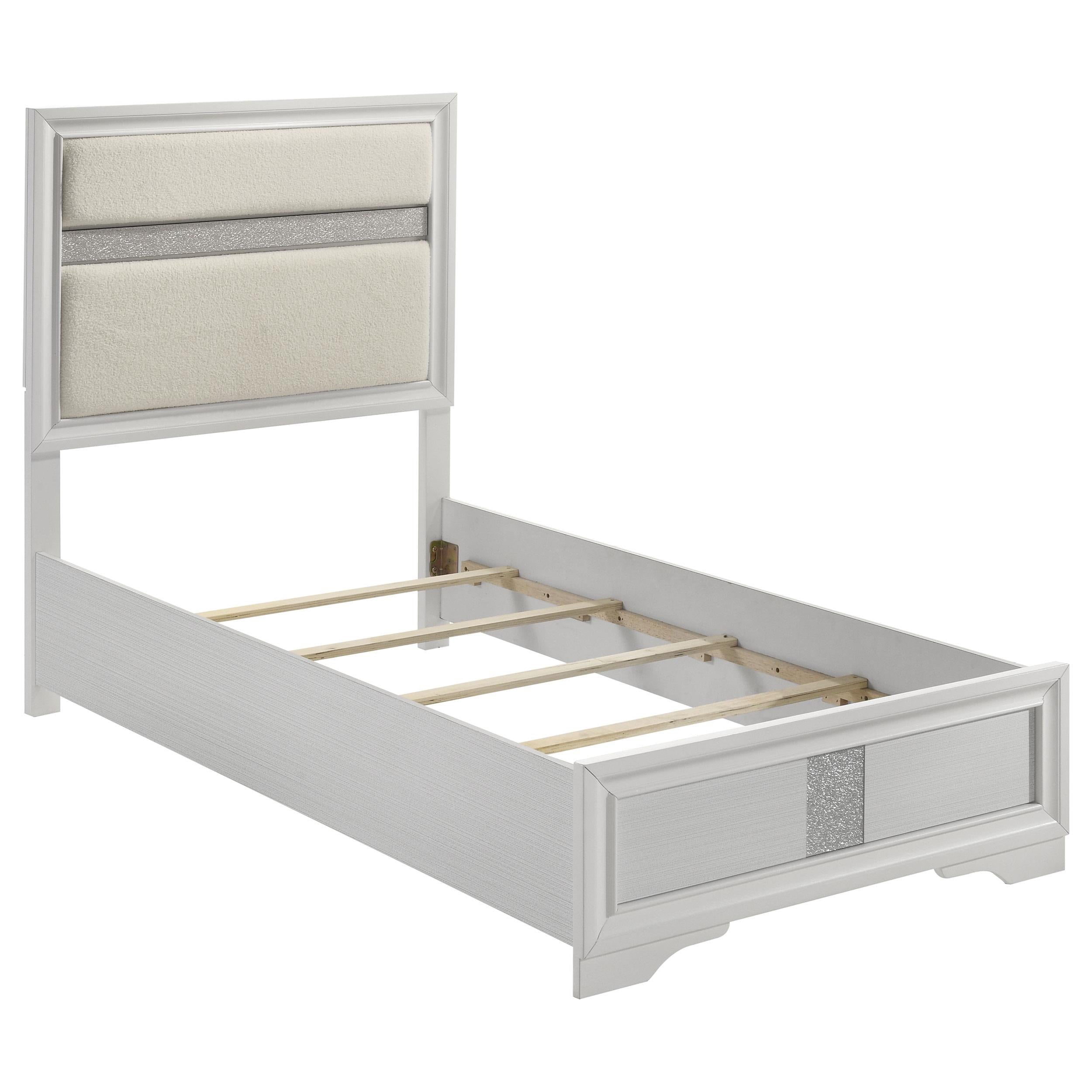 Miranda 5-piece Twin Bedroom Set White - 205110T-S5