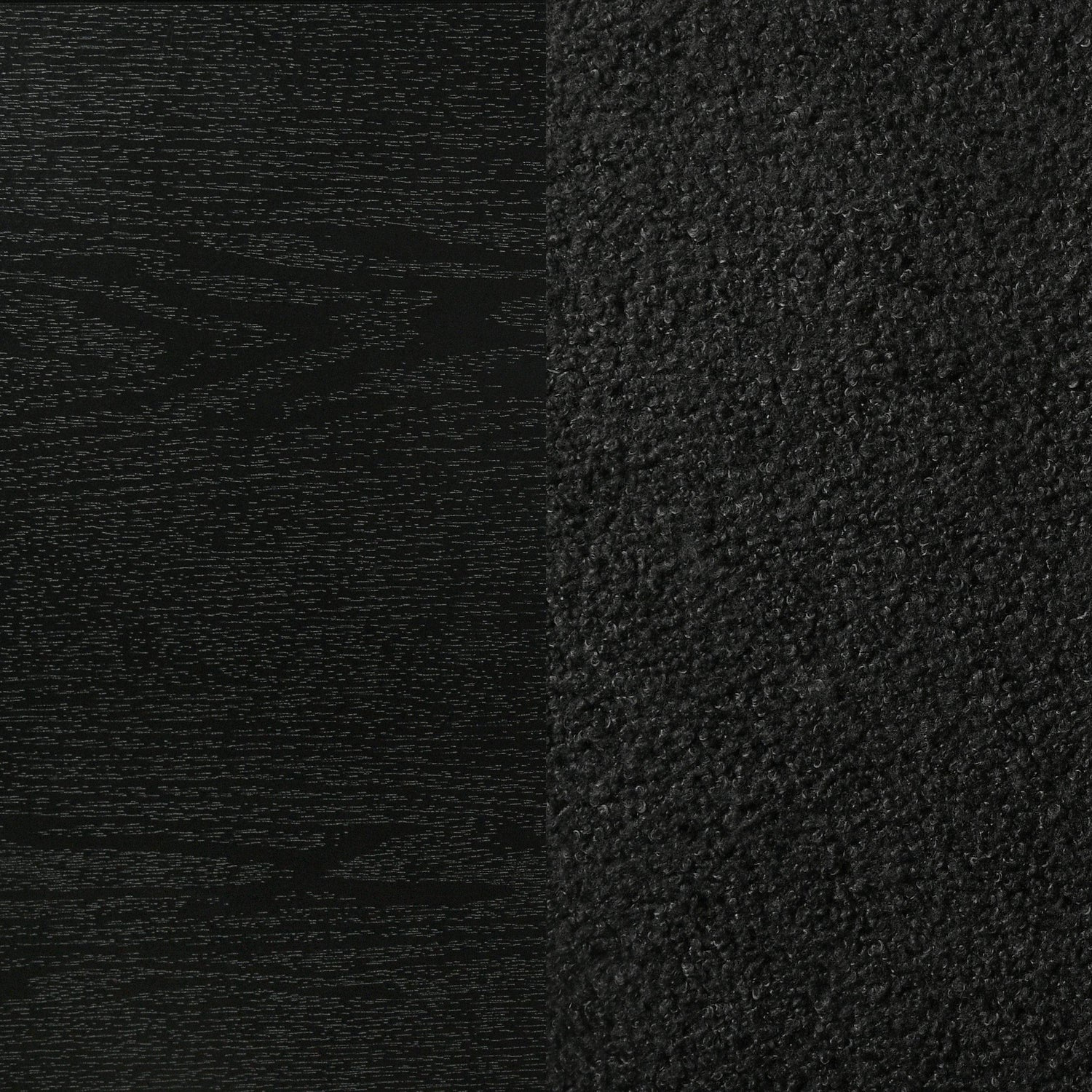 Miranda 55-inch Upholstered Eastern King Panel Bed Black - 206360KE