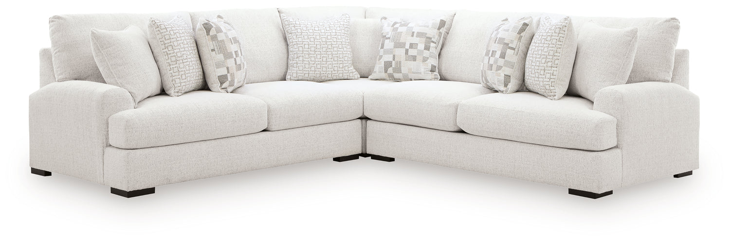 Misty-Lakes Chalk 3-Piece Sectional - PC66906S4