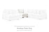 Misty-Lakes Chalk Armless Chair - PC6690646