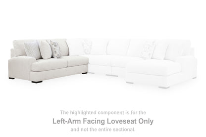 Misty-Lakes Chalk Left-Arm Facing Loveseat - PC6690655