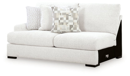Misty-Lakes Chalk Left-Arm Facing Loveseat - PC6690655