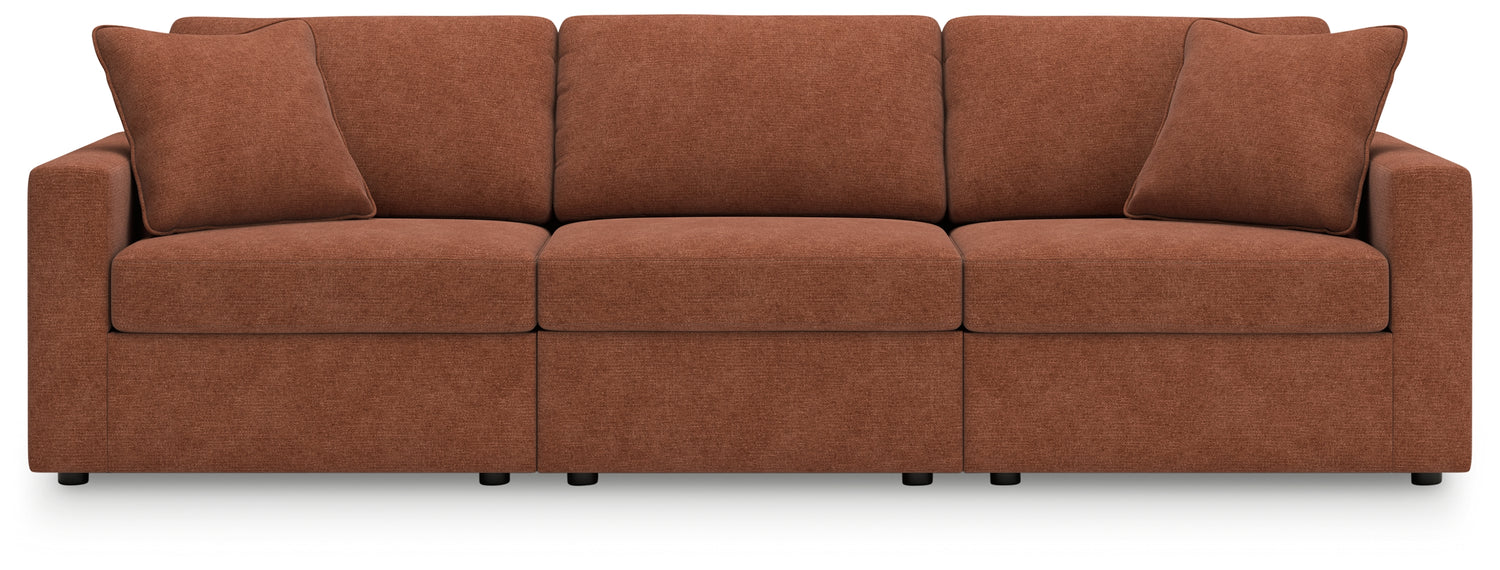 Modmax  3-Piece Sectional and Ottoman - 92102U4