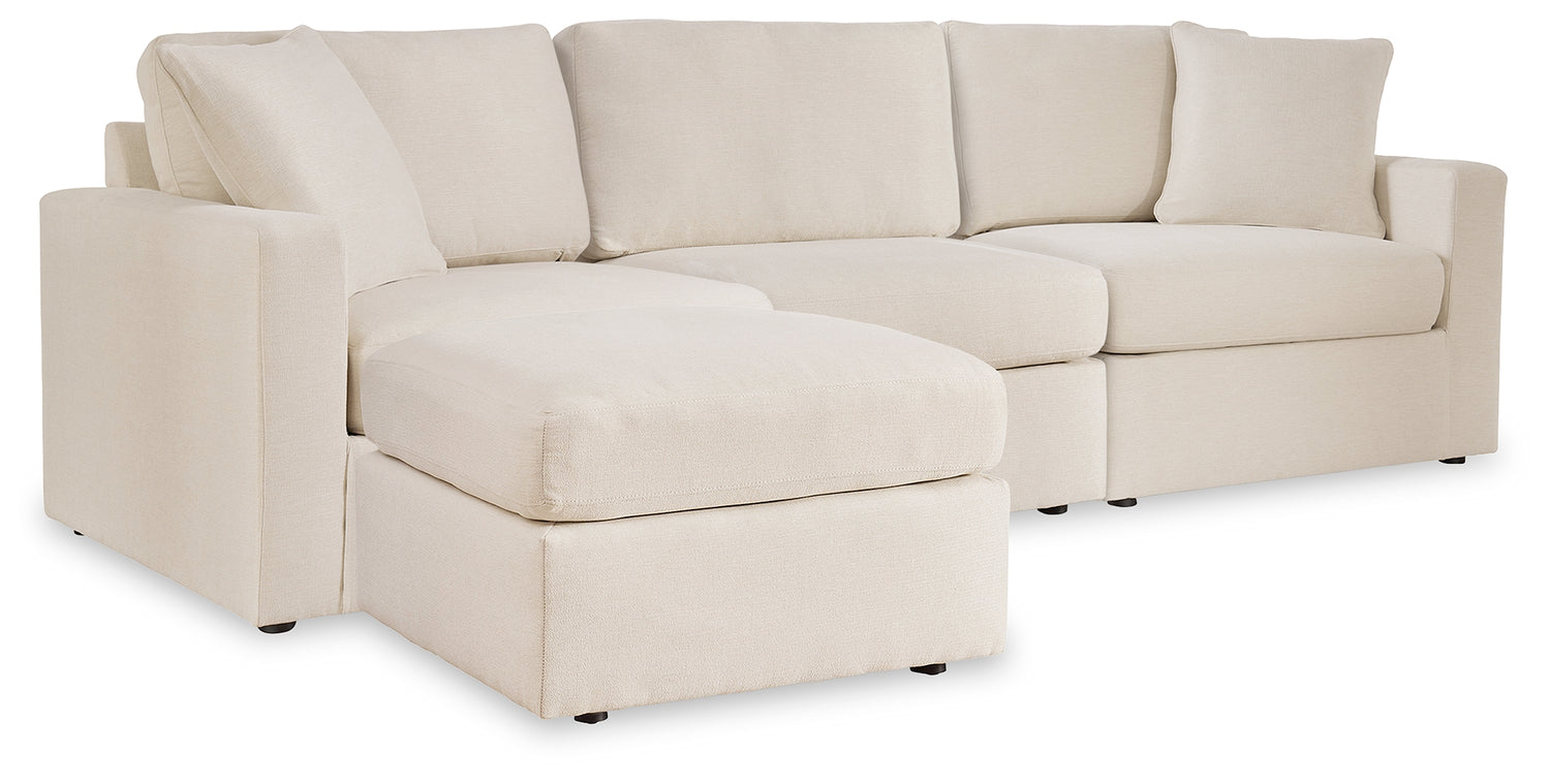 Modmax  3-Piece Sectional and Ottoman - 92103U4