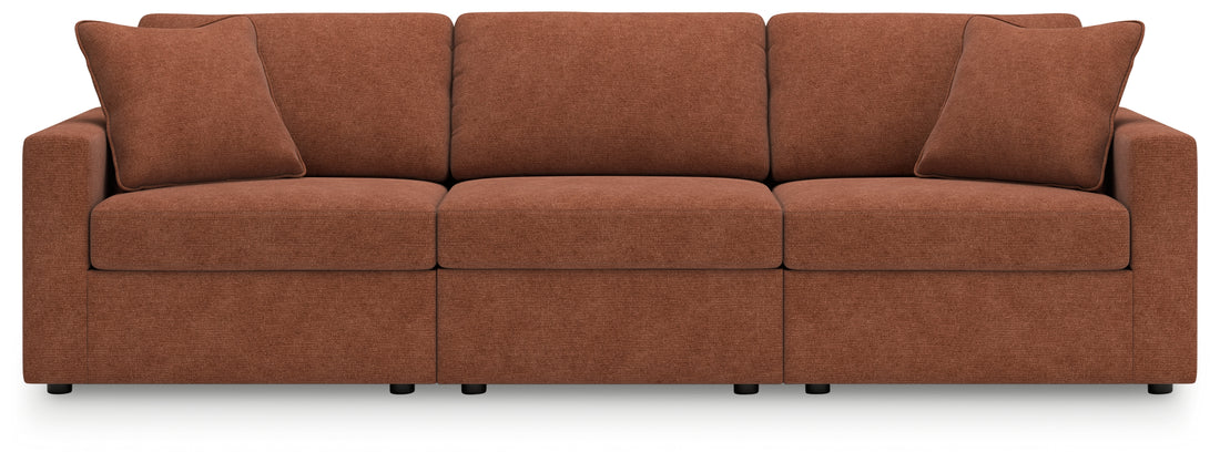 Modmax  3-Piece Sectional Sofa, 2-Piece Sectional Loveseat and Swivel Glider Recliner - 92102U21