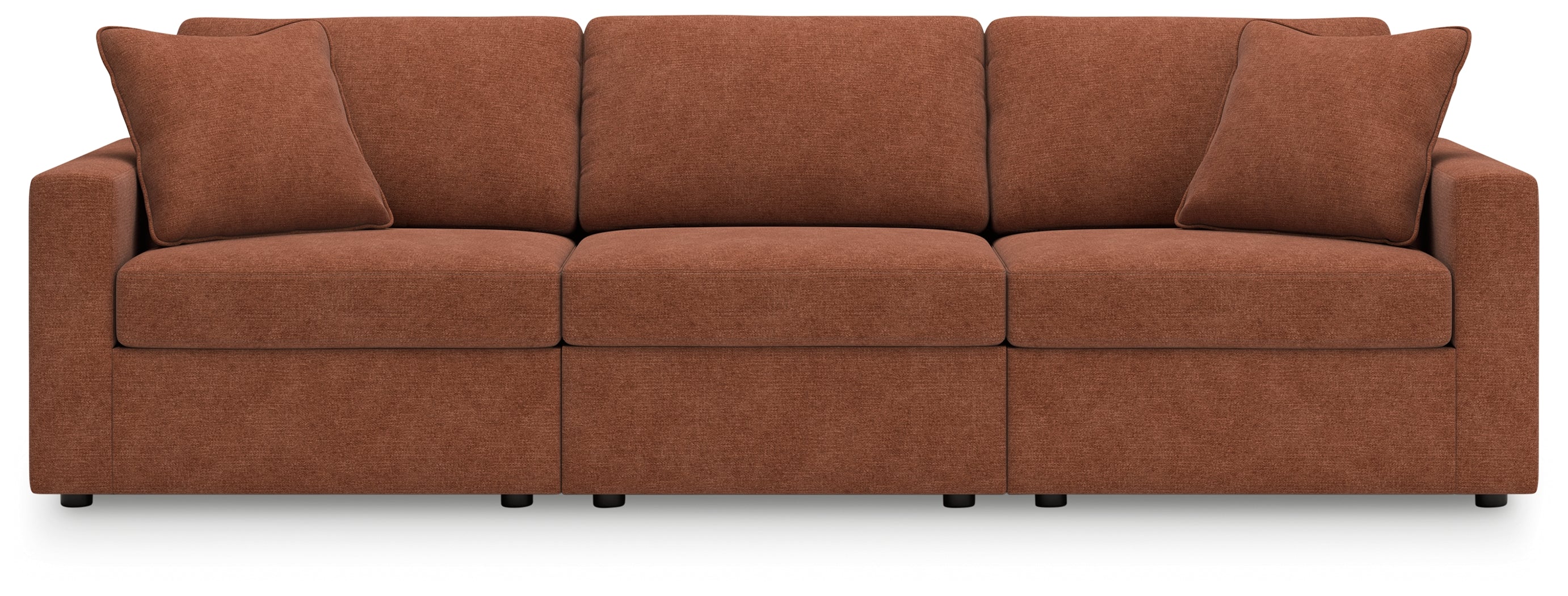 Modmax  3-Piece Sectional Sofa, 2-Piece Sectional Loveseat and Swivel Glider Recliner - 92102U21