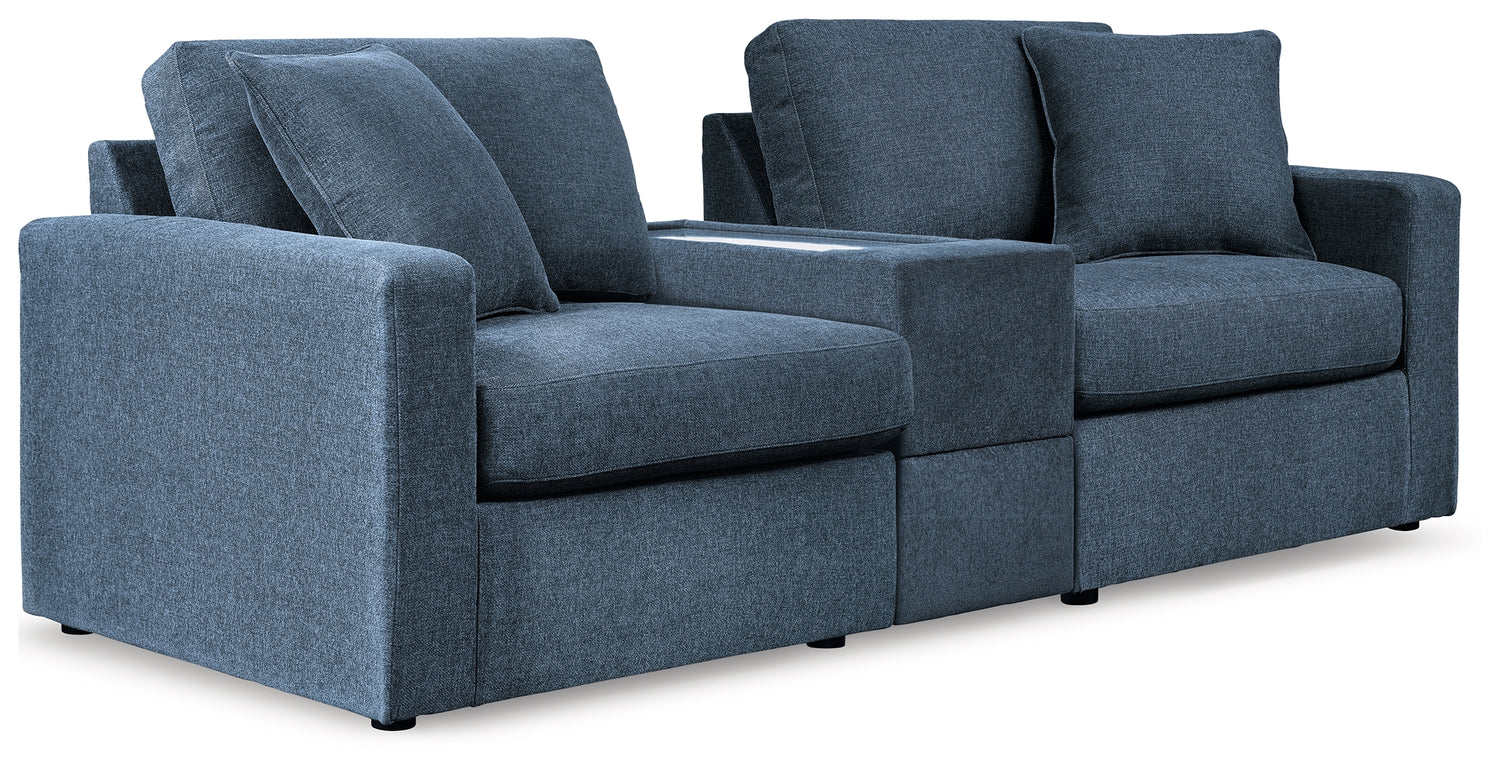 Modmax  3-Piece Sectional Sofa, 2-Piece Sectional Loveseat and Swivel Glider Recliner - 92121U23