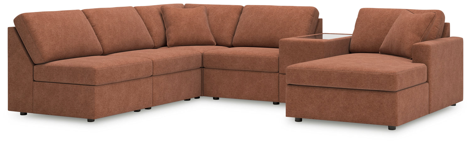 Modmax  3-Piece Sectional Sofa and 2-Piece Sectional Loveseat - 92102S22