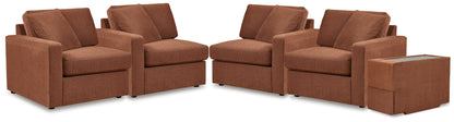 Modmax  3-Piece Sectional Sofa and 2-Piece Sectional Loveseat - 92102U22