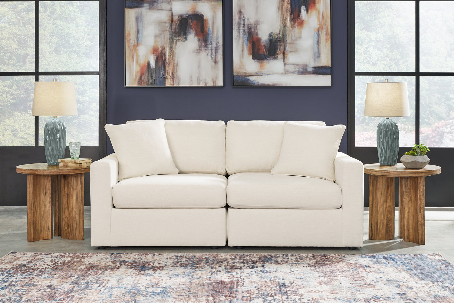Modmax  3-Piece Sectional Sofa and 2-Piece Sectional Loveseat - 92103U20