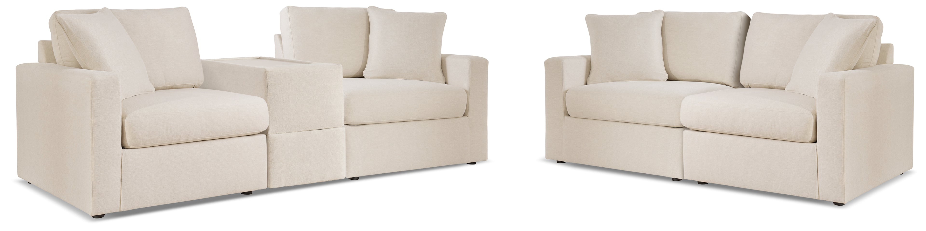 Modmax  3-Piece Sectional Sofa and 2-Piece Sectional Loveseat - 92103U22