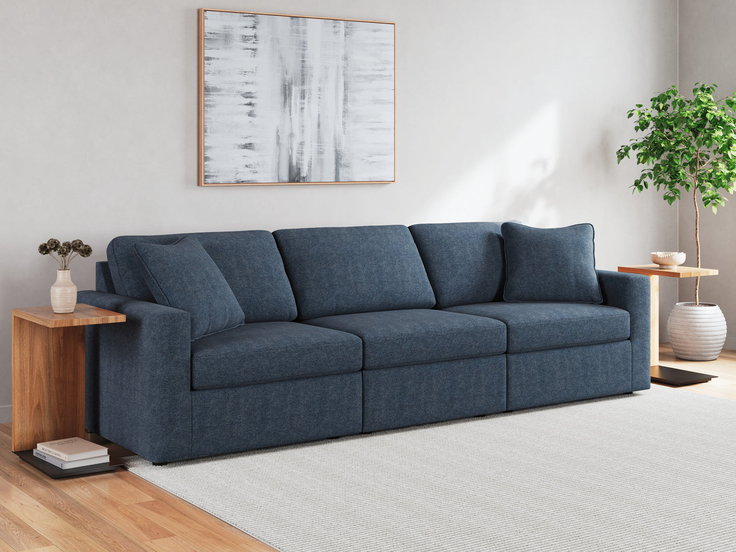 Modmax  3-Piece Sectional Sofa and 2-Piece Sectional Loveseat - 92121U20