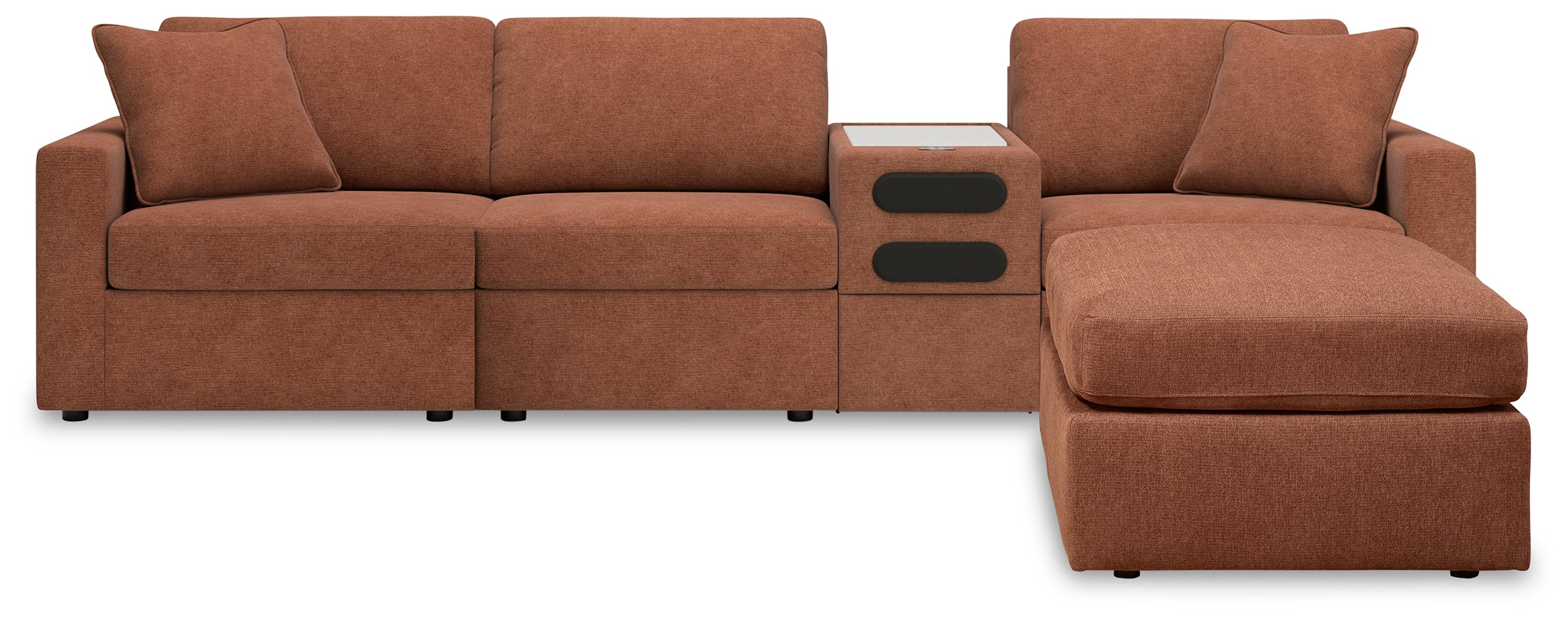 Modmax  4-Piece Sectional and Ottoman - 92102U11