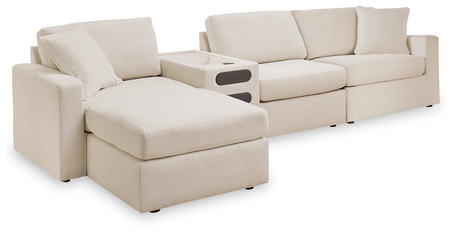Modmax  4-Piece Sectional and Ottoman - 92103U11