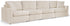 Modmax  4-Piece Sectional and Ottoman - 92103U2