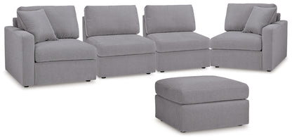 Modmax  4-Piece Sectional and Ottoman - 92104U2
