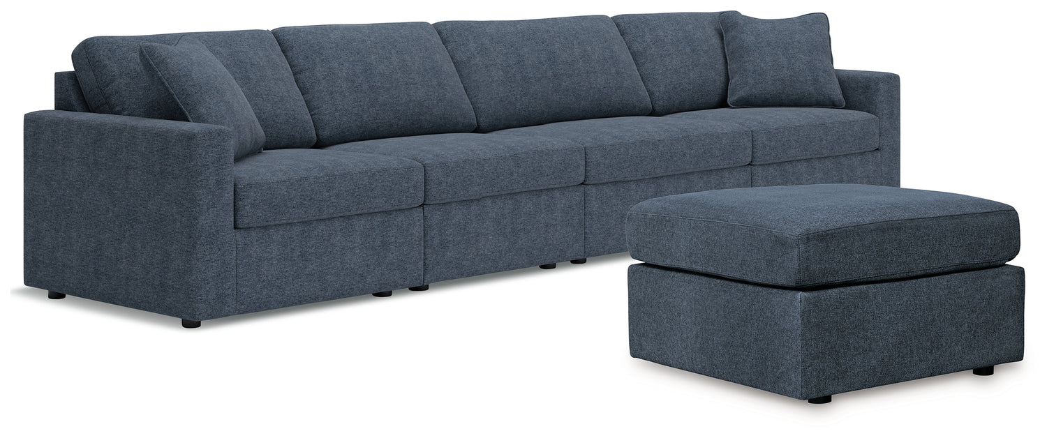 Modmax  4-Piece Sectional and Ottoman - 92121U2