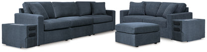Modmax 4-Piece Sectional Sofa, 3-Piece Sectional Loveseat and Ottoman - 92121U25