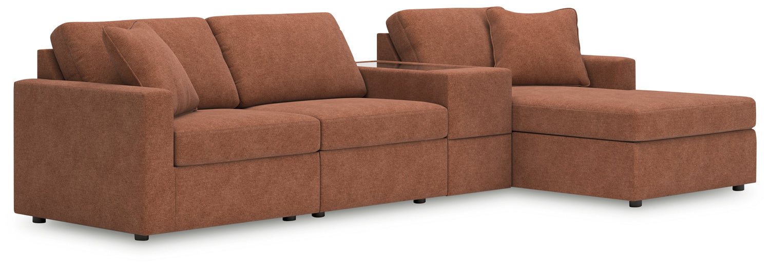 Modmax  4-Piece Sectional with Chaise - 92102S40