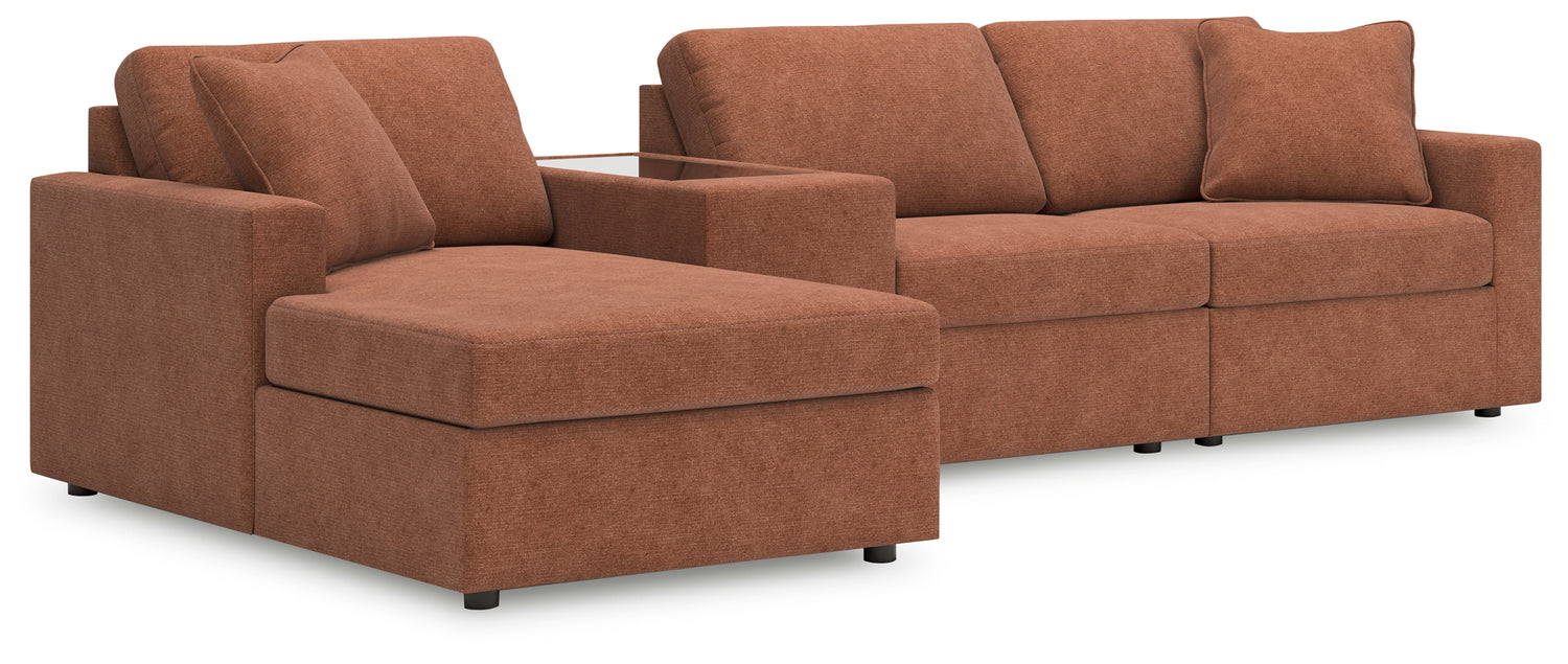Modmax  4-Piece Sectional with Chaise - 92102S41