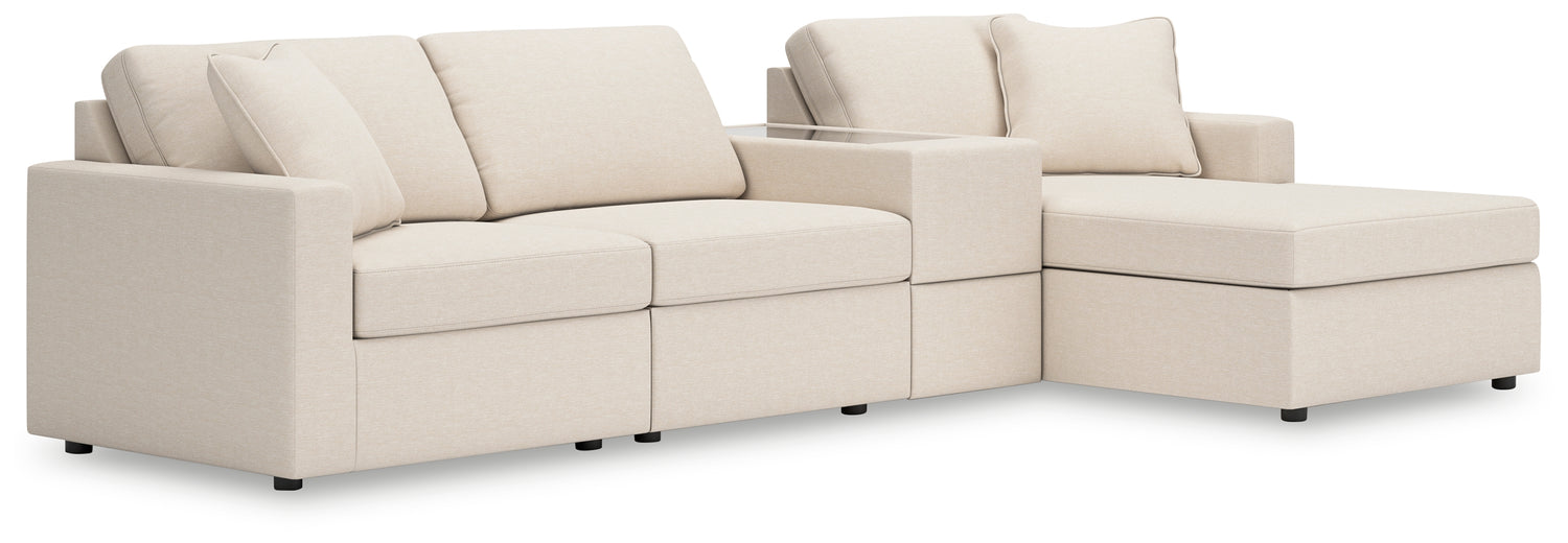 Modmax  4-Piece Sectional with Chaise - 92103S40