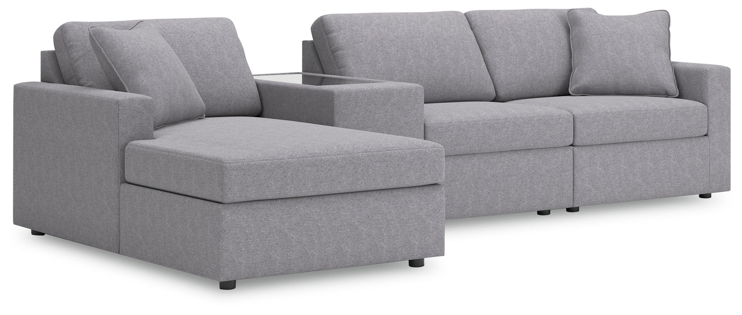 Modmax  4-Piece Sectional with Chaise - 92104S41