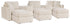 Modmax  5-Piece Sectional and 3 Ottomans - 92103U19