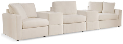 Modmax  5-Piece Sectional and 3 Ottomans - 92103U19