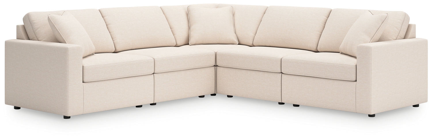 Modmax  5-Piece Sectional and Ottoman - 92103U14