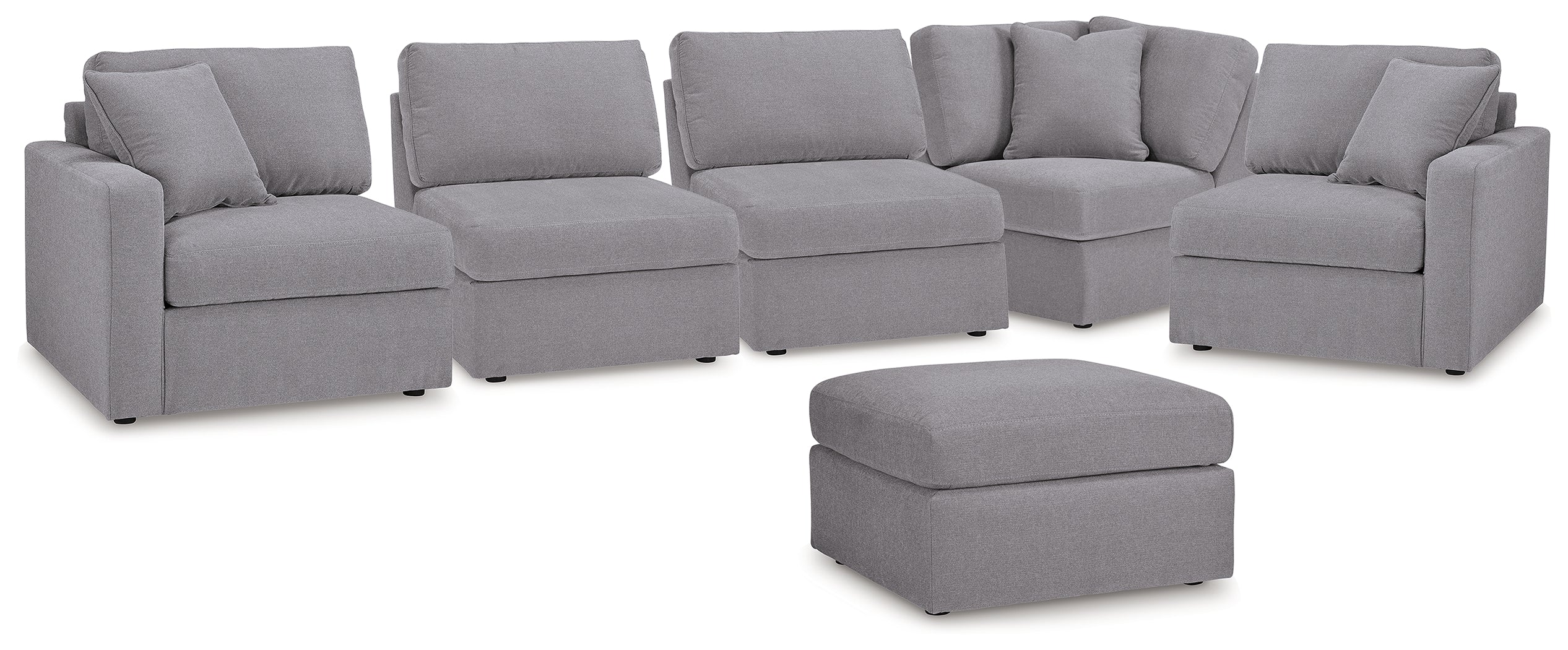 Modmax  5-Piece Sectional and Ottoman - 92104U14