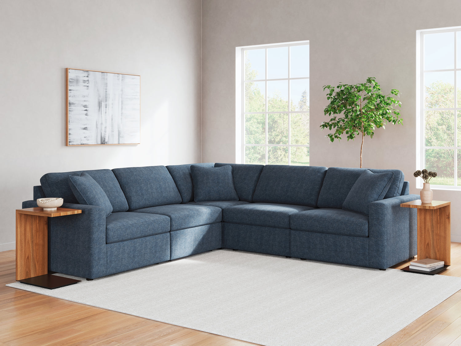 Modmax  5-Piece Sectional and Ottoman - 92121U14