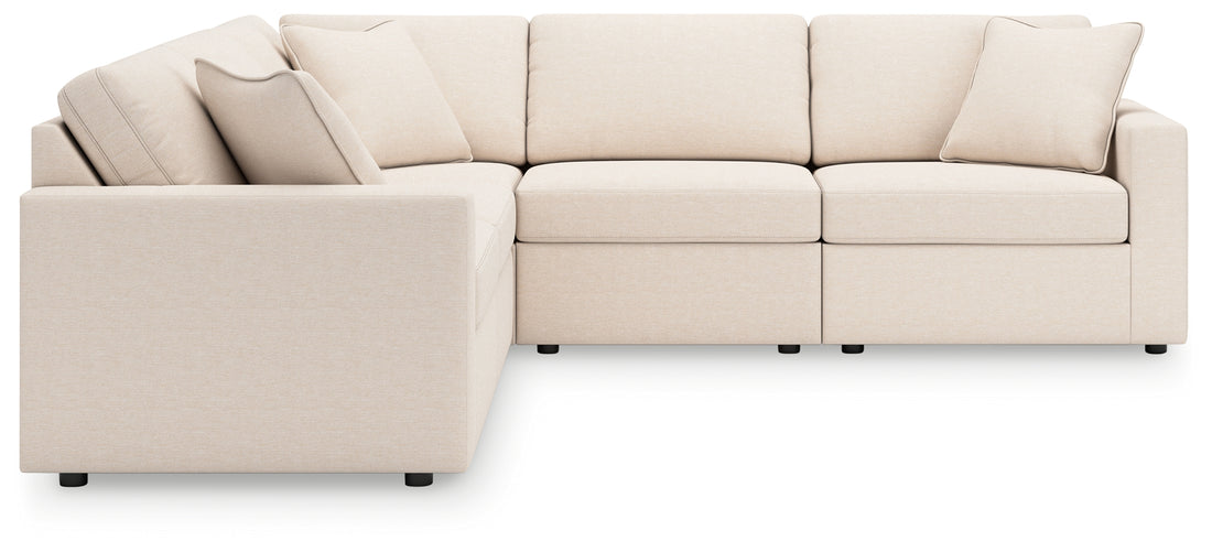 Modmax  5-Piece Sectional and Swivel Glider Recliner - 92103U15