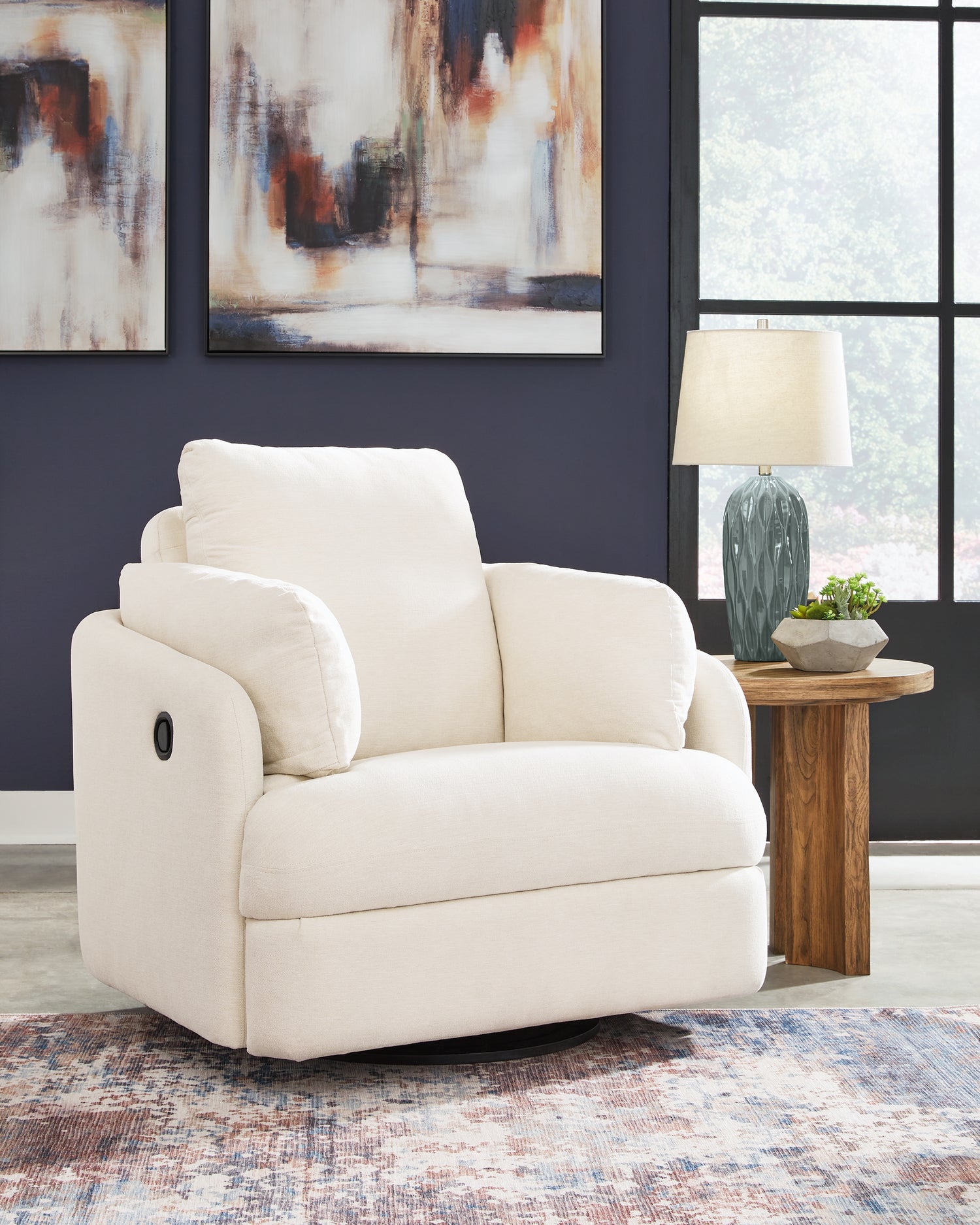 Modmax  5-Piece Sectional and Swivel Glider Recliner - 92103U15