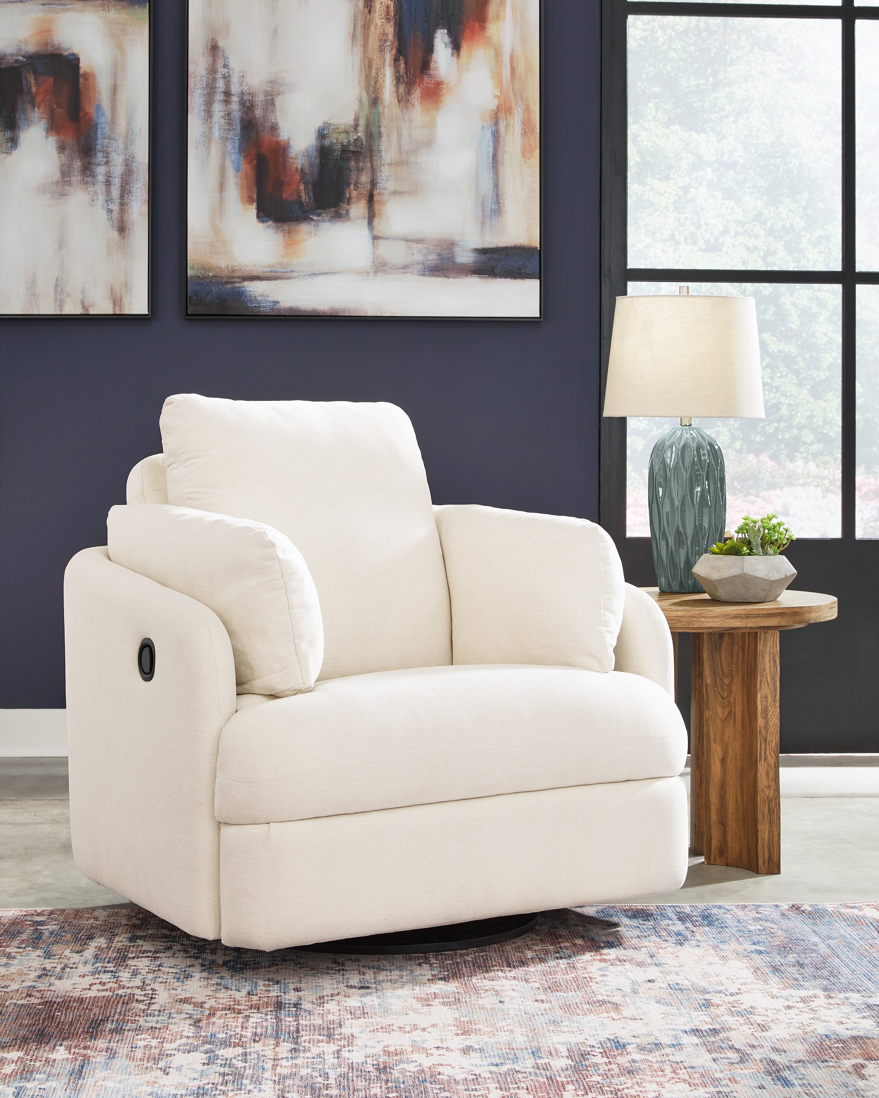 Modmax  5-Piece Sectional and Swivel Glider Recliner - 92103U15