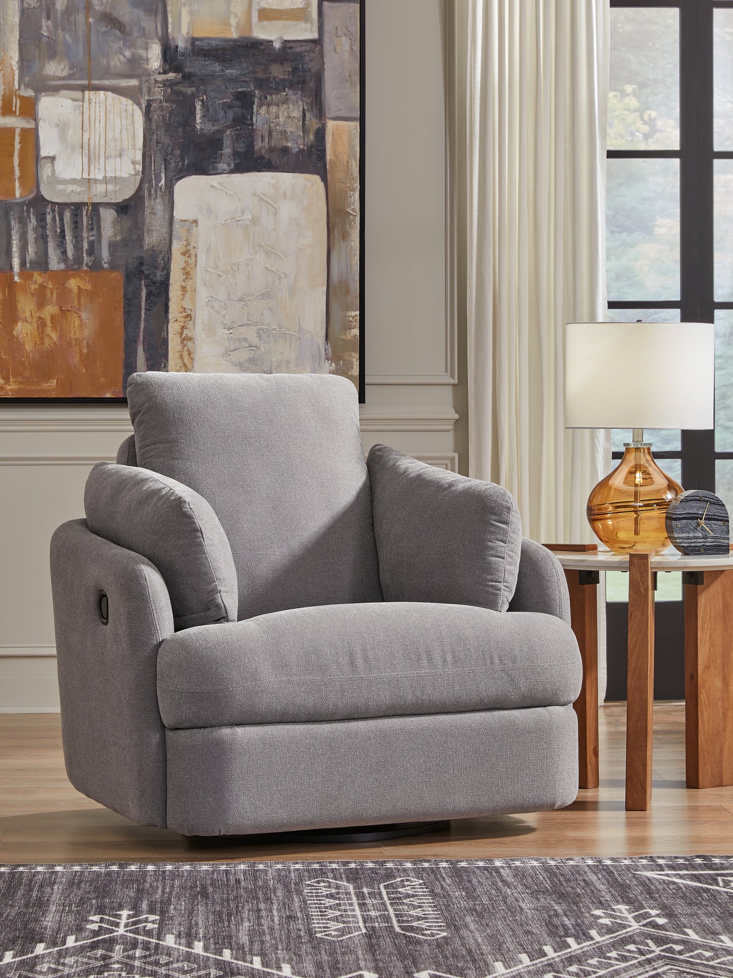 Modmax  5-Piece Sectional and Swivel Glider Recliner - 92104U15